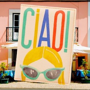🆕 ANTHROPOLOGIE CIAO! PASSPORT HOLDER NWT